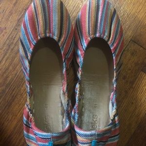 Sunset Stripes Tieks - Vegan - Size 11